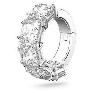 Swarovski Millenia Ear Cuff Square Cut Crystal, Rhodium